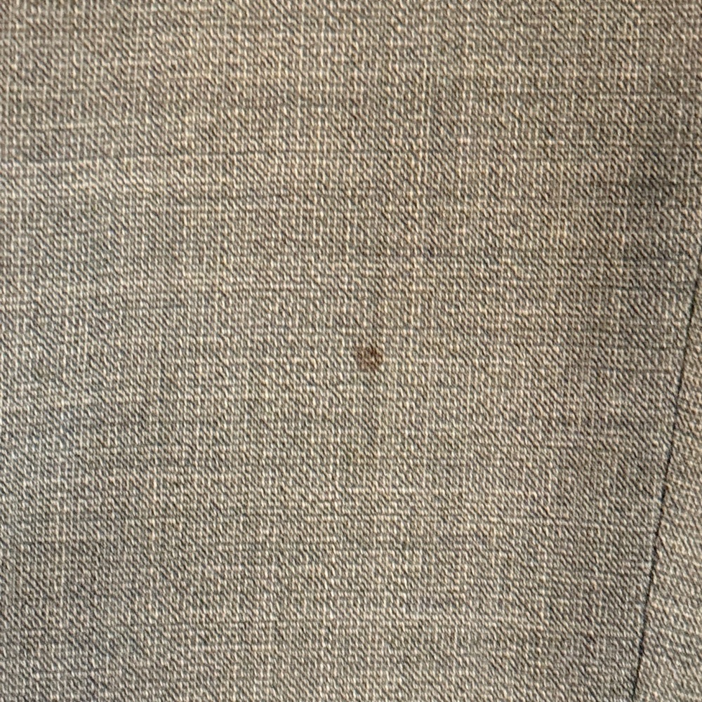 Theory Gray Wool Blend Straight Leg Ankle Trouser Mid Rise Size 6 - Picture 8 of 8